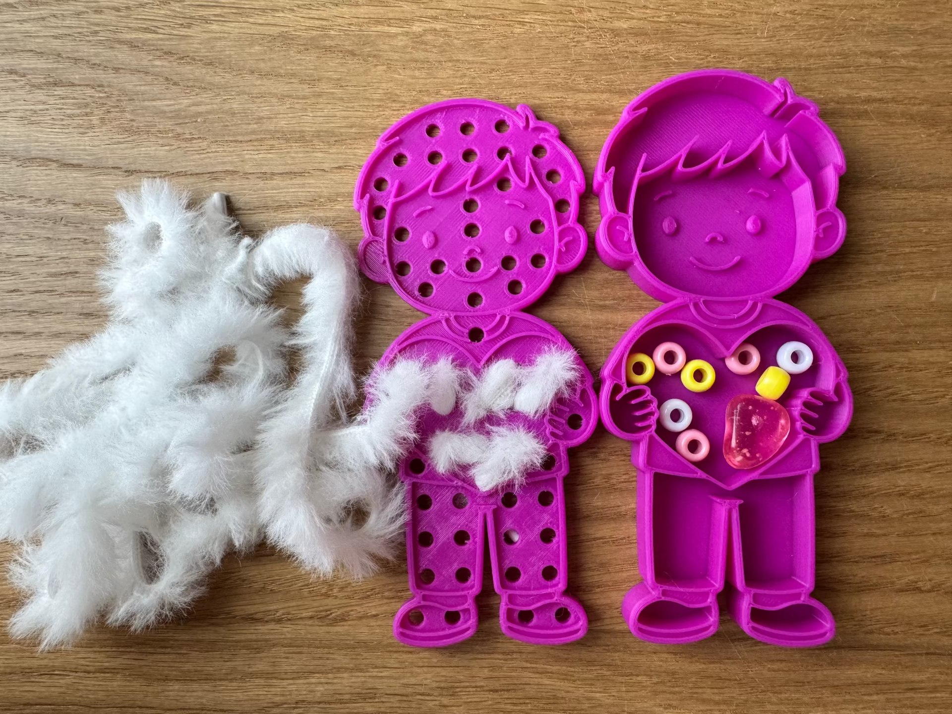 Jongen - Naaikaart voor de klas