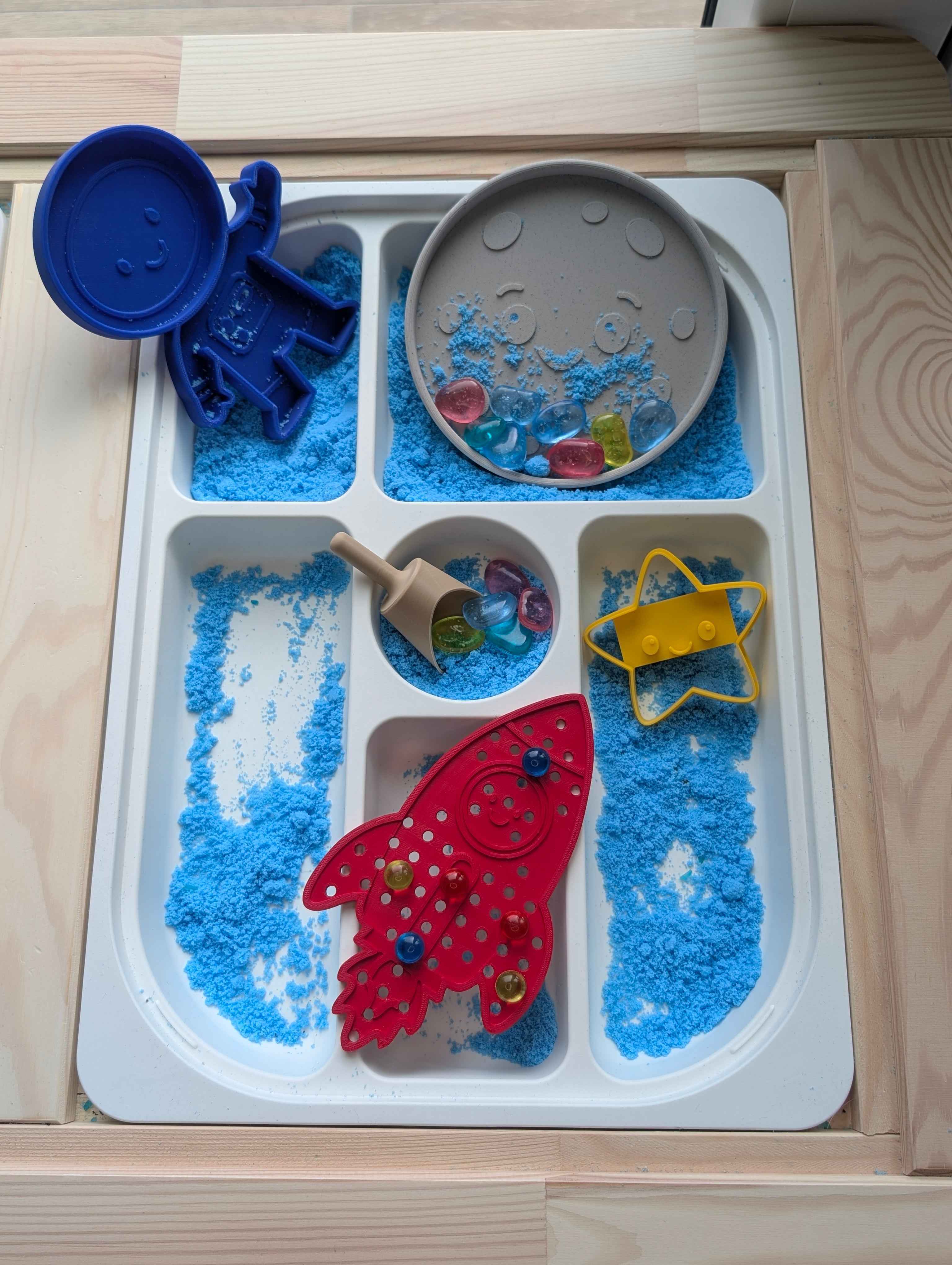 Maan - Vulvorm voor de klas