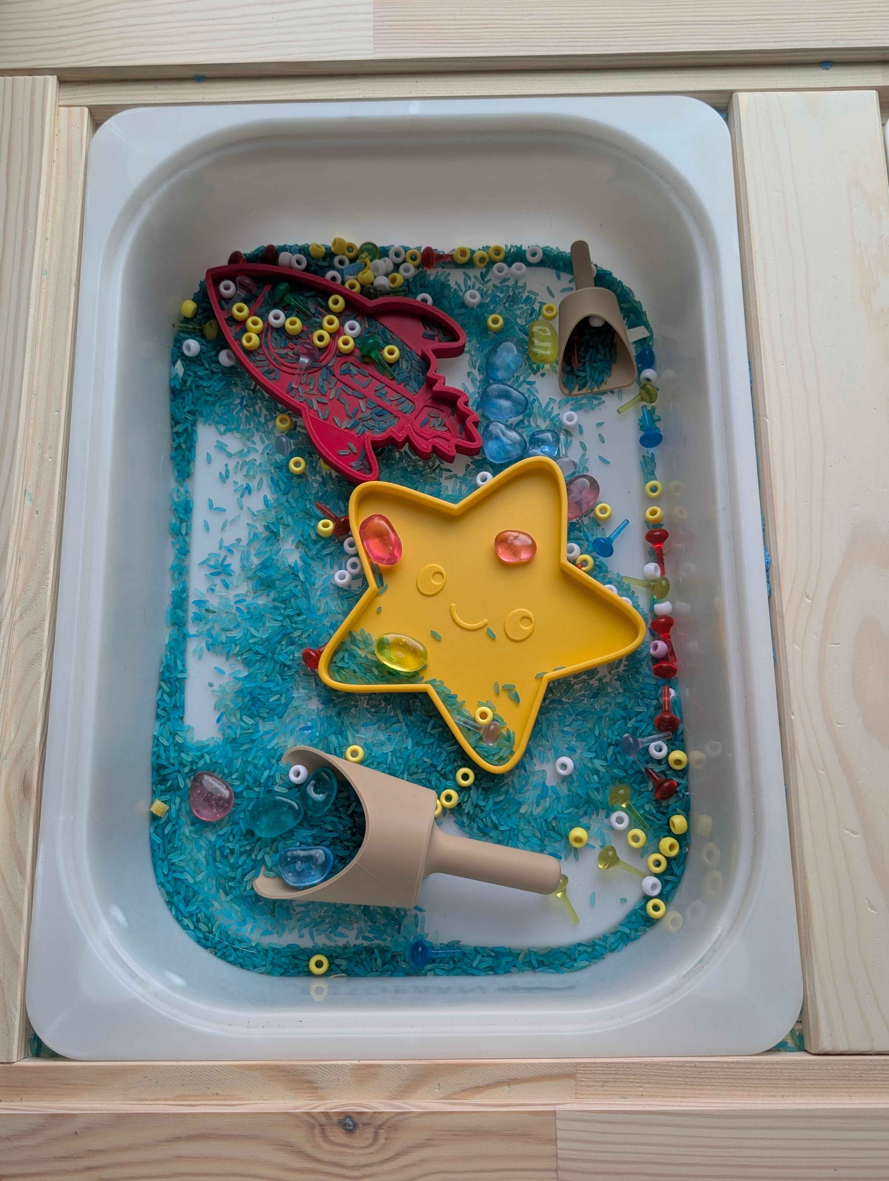 Maan - Vulvorm voor de klas