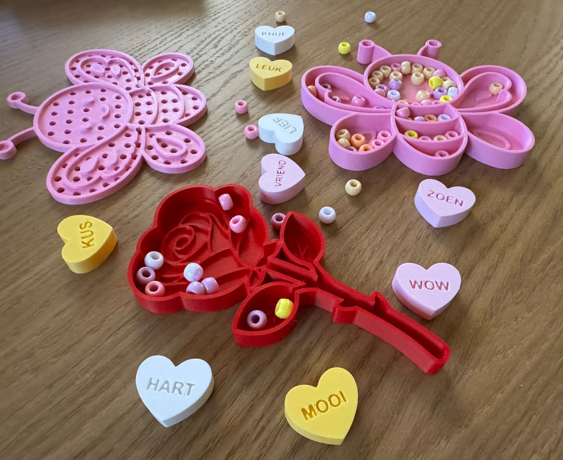 Vlinder - Naaikaart voor de klas